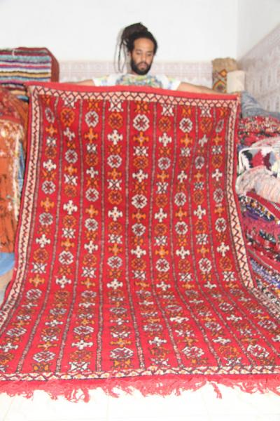 Boujad Moroccan Carpet - Tapis Berere Moroccan rug Berber