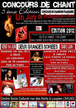 Grand concours de Chant 5�me �dition - H�rault