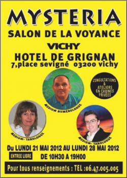 Salon de la VOYANCE Mysteria - Vichy