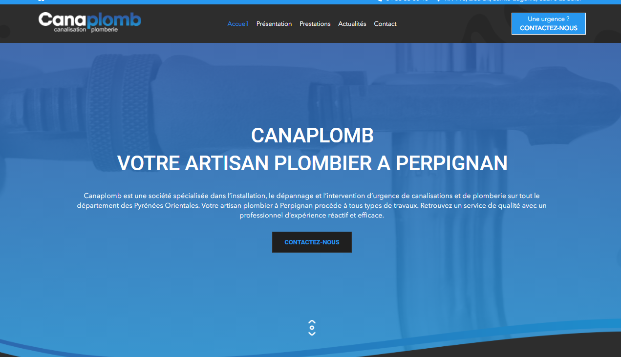 Canaplomb, entreprise de plombier Pyrénées-Orientales