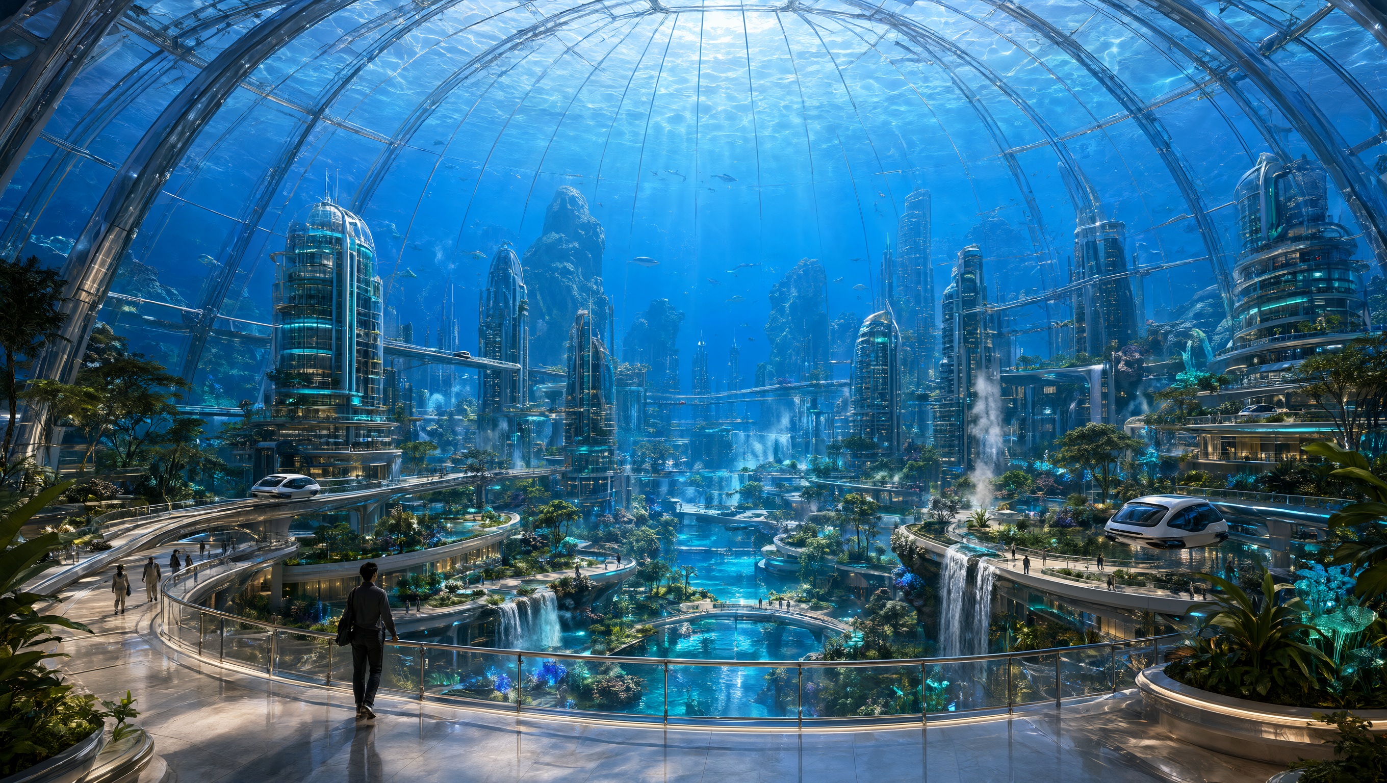 Wallpaper Atlantis Nova Interior Intelligence Artificielle - IA