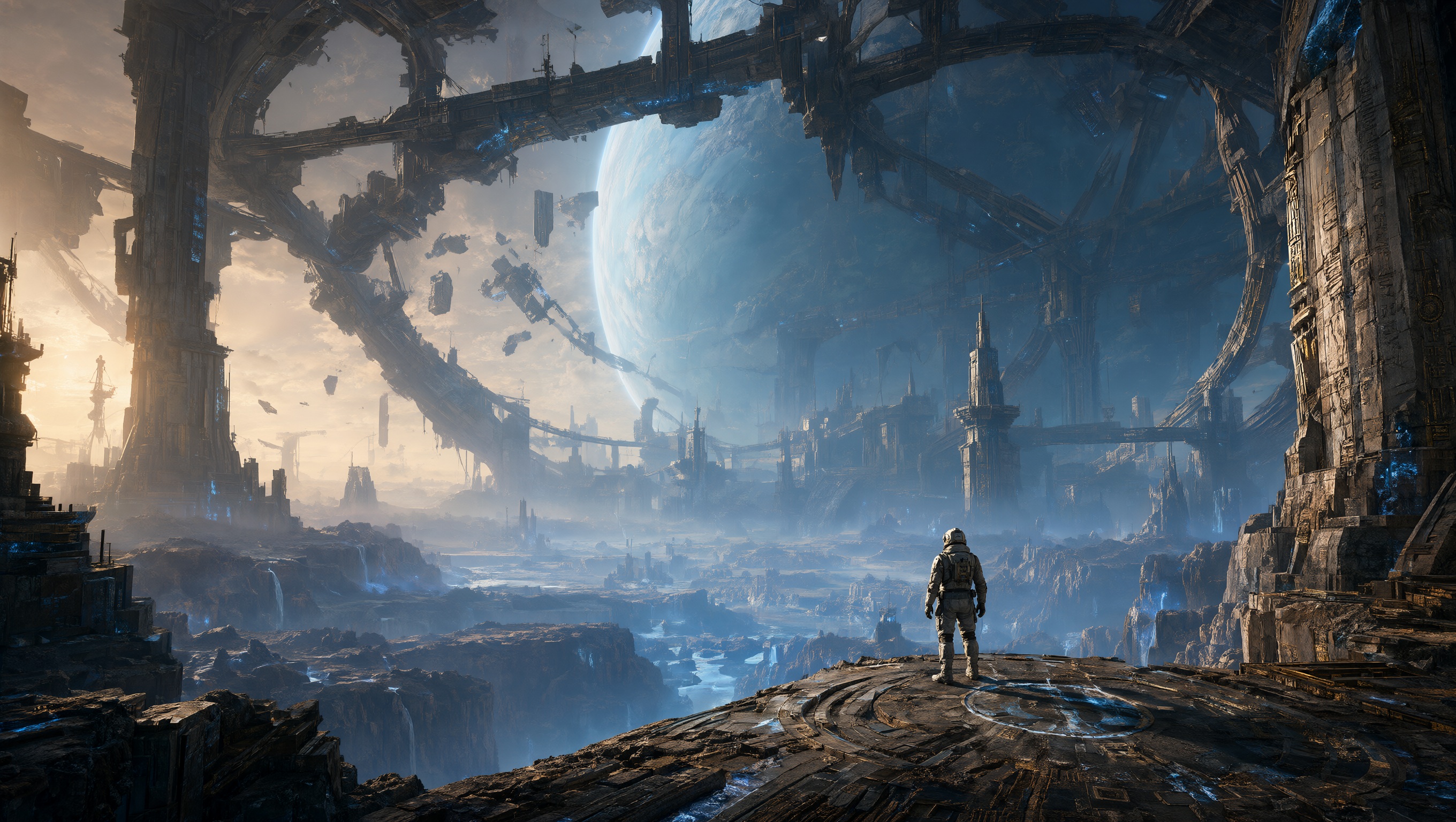 Wallpaper The Forgotten Megastructure Intelligence Artificielle - IA