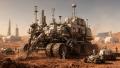 Wallpaper Intelligence Artificielle - IA Mars Planet Engineer Terraformer 2K v2