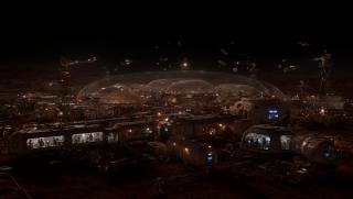 Wallpaper Mars Silent Shield Orbital Defense 2K v2 Intelligence Artificielle - IA