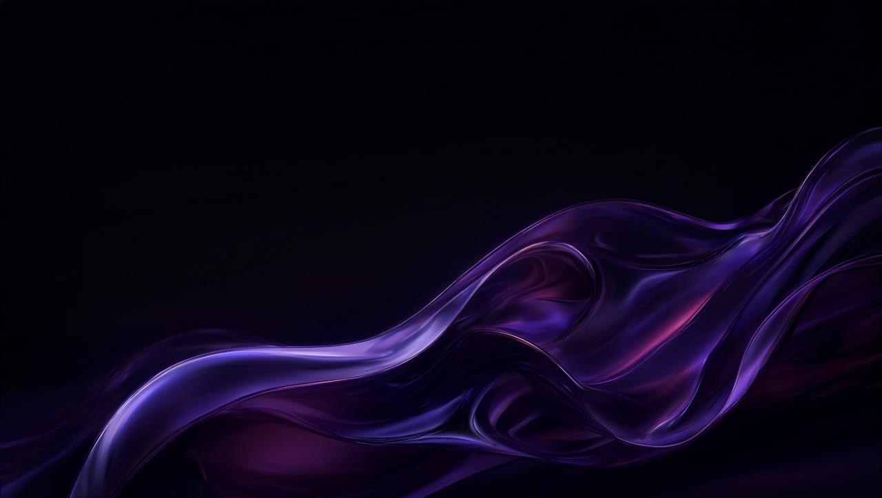Wallpaper Purple Nebula Chrome Intelligence Artificielle - IA