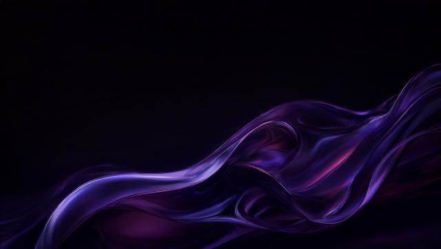 Wallpaper Purple Nebula Chrome Intelligence Artificielle - IA