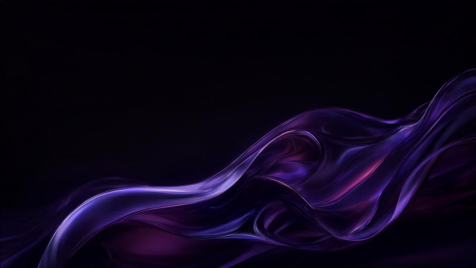 Wallpaper Purple Nebula Chrome Intelligence Artificielle - IA