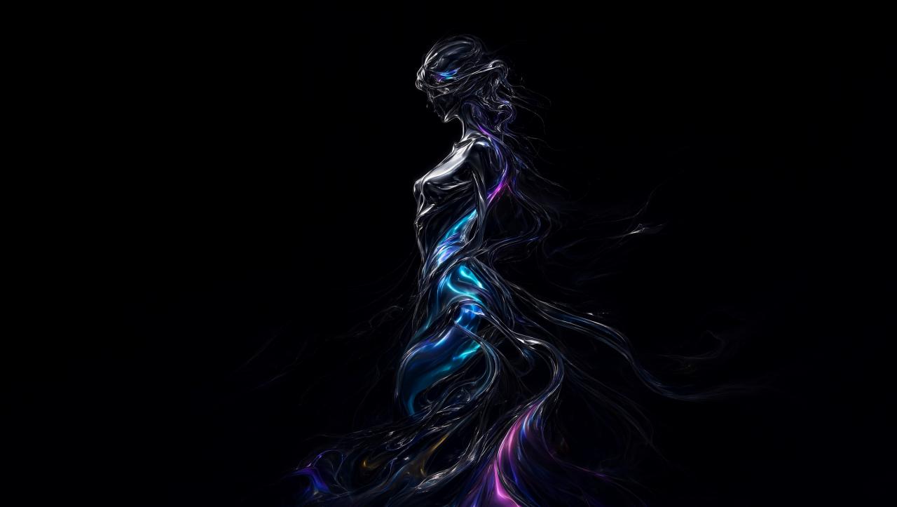 Wallpaper Rainbow Phantom Intelligence Artificielle - IA