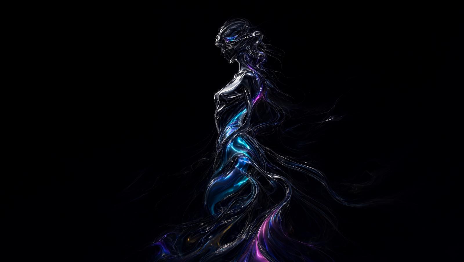 Wallpaper Rainbow Phantom Intelligence Artificielle - IA