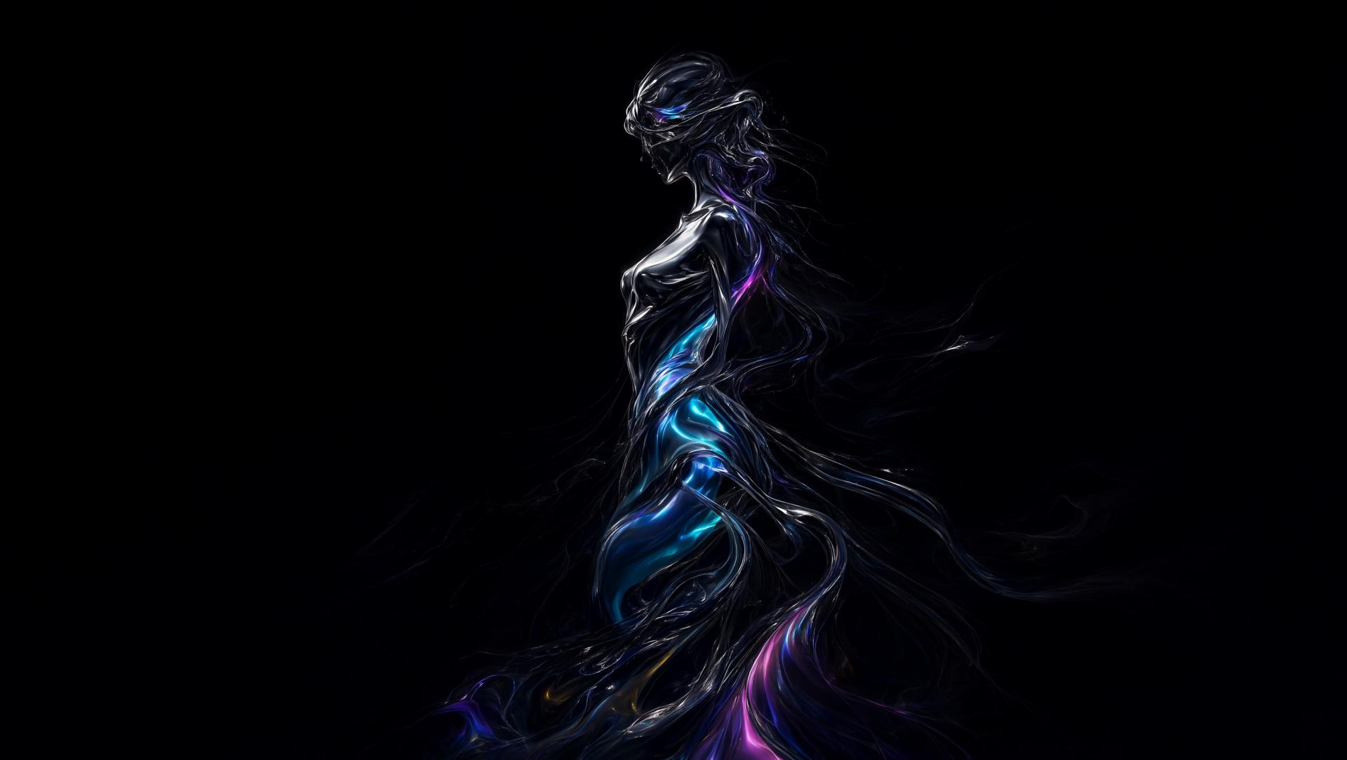 Wallpaper Rainbow Phantom Intelligence Artificielle - IA