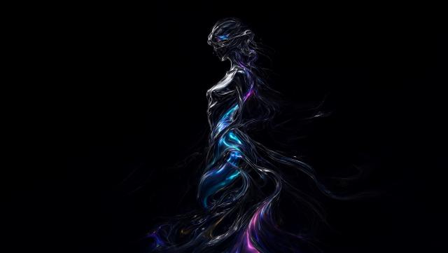 Wallpaper Rainbow Phantom Intelligence Artificielle - IA