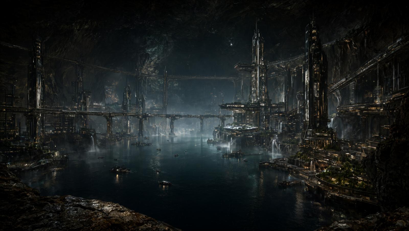 Wallpaper The Abyssal Capital Intelligence Artificielle - IA