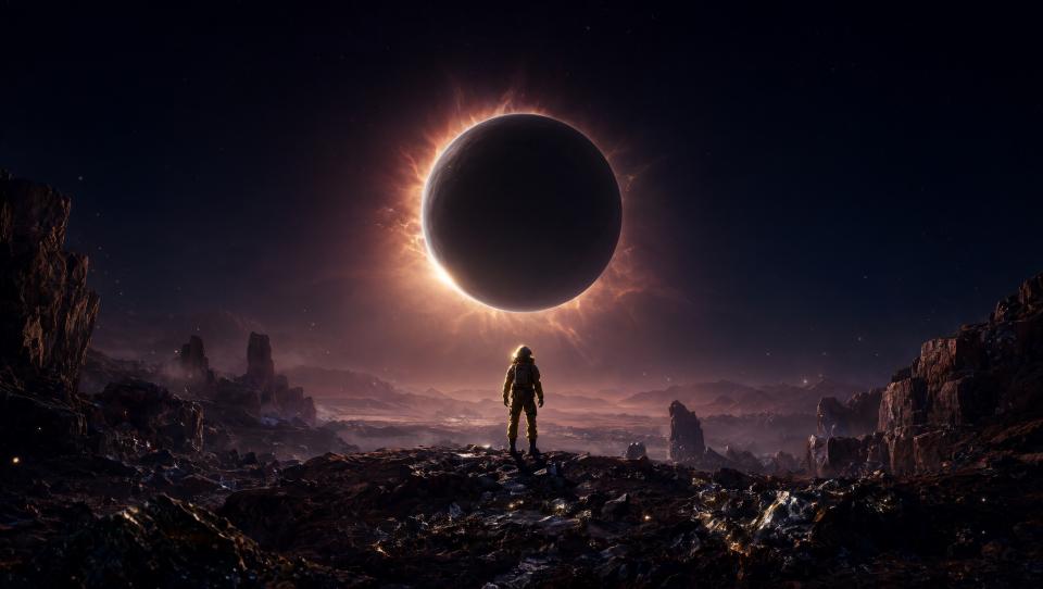 Wallpaper The Eclipse World Intelligence Artificielle - IA