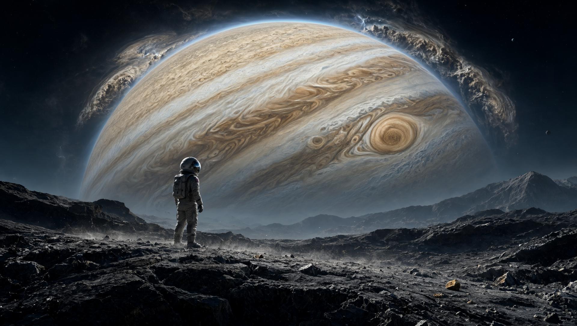 Wallpaper The Planet of Storms Intelligence Artificielle - IA