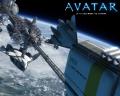 Wallpaper AVATAR navettes station spatiale