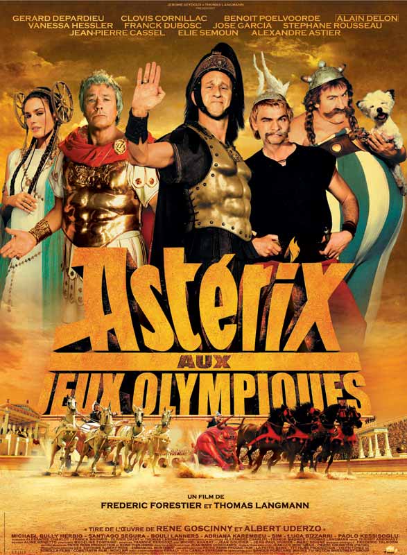 Wallpaper Asterix aux Jeux Olympiques Affiche du film