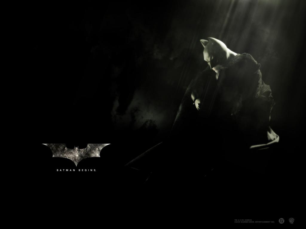 Wallpaper Bruce Wayne Batman begins
