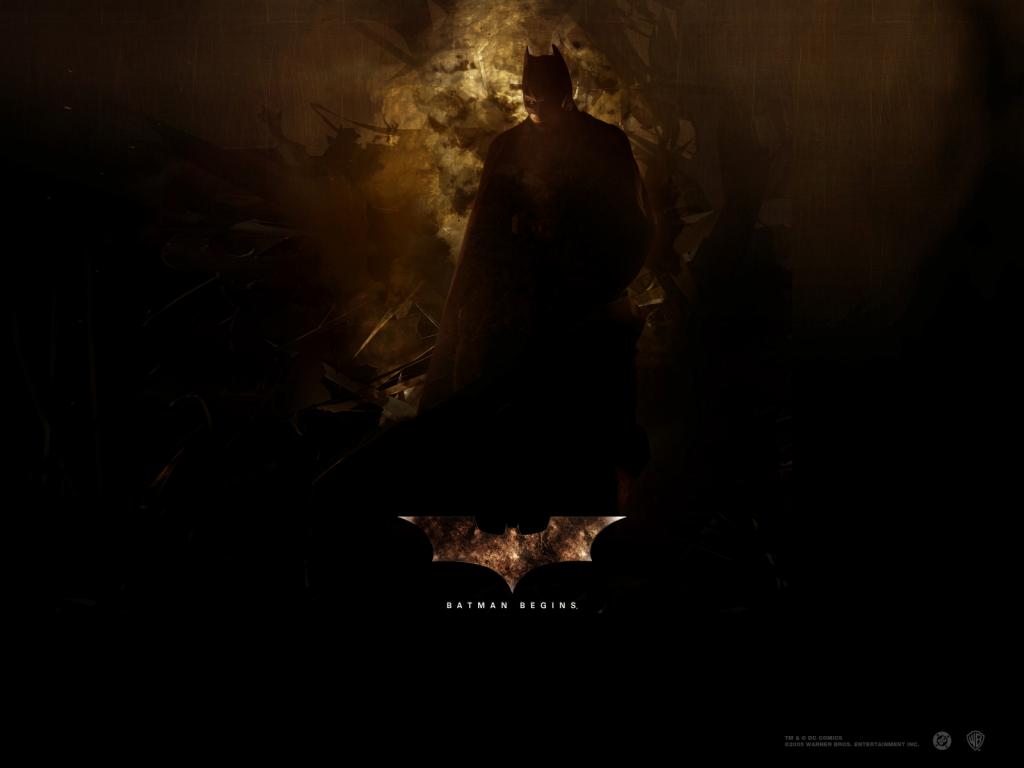 Wallpaper Batman begins Bruce Wayne