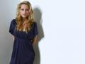 Wallpaper Cinema Video Kristen Stewart superbe blonde robe bleue