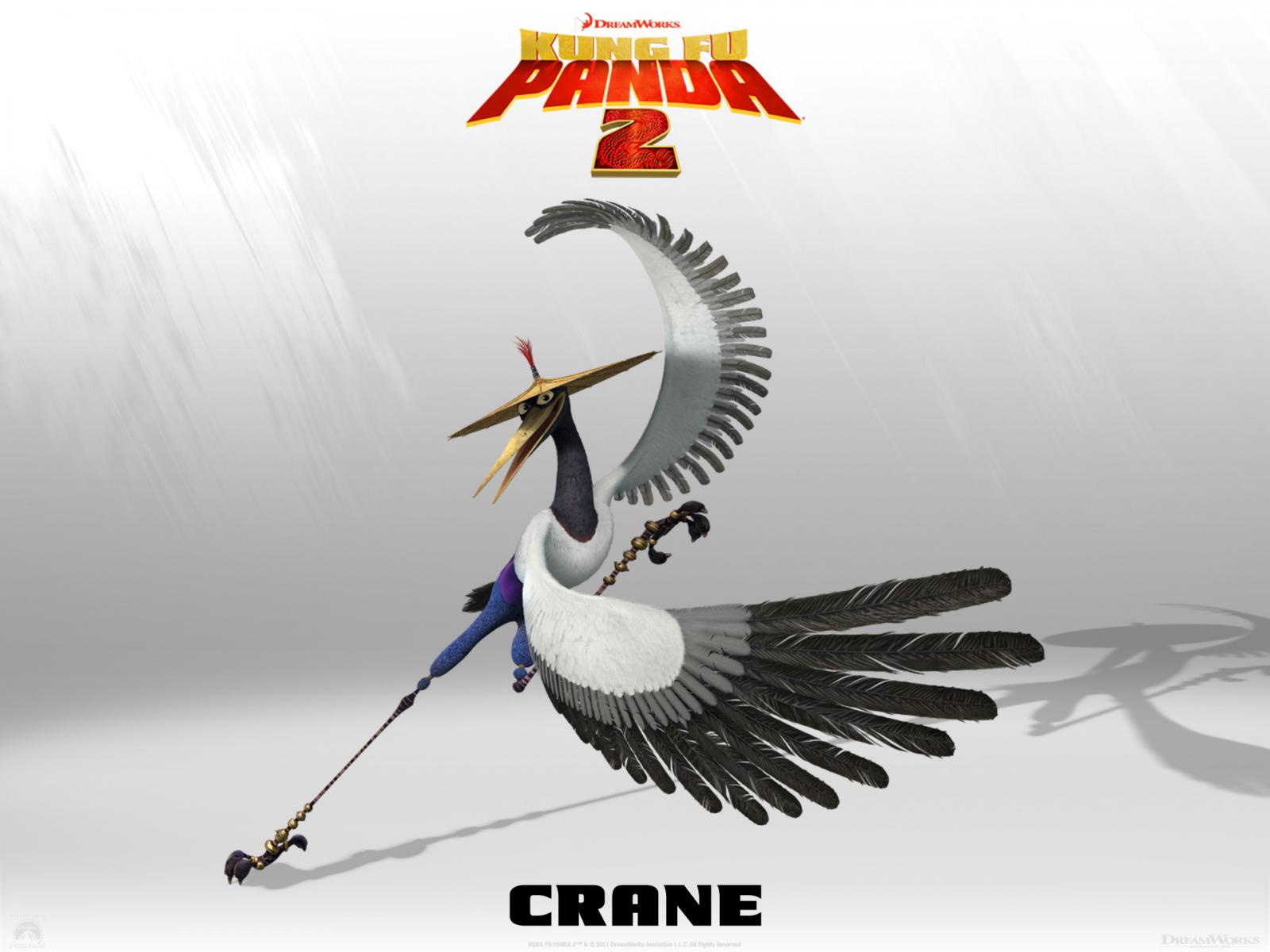 Wallpaper Kung Fu PANDA 2 Crane Cinema Video