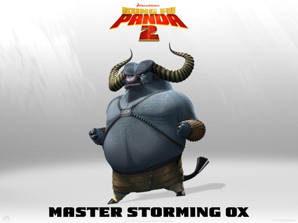 Wallpaper Kung Fu PANDA 2 MASTER STORMING OX Cinema Video