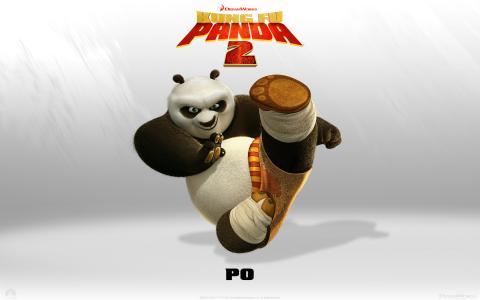 Wallpaper Kung Fu PANDA 2 PO Cinema Video