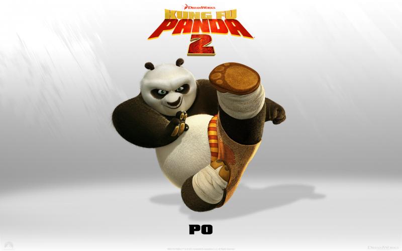 Wallpaper Kung Fu PANDA 2 PO Cinema Video