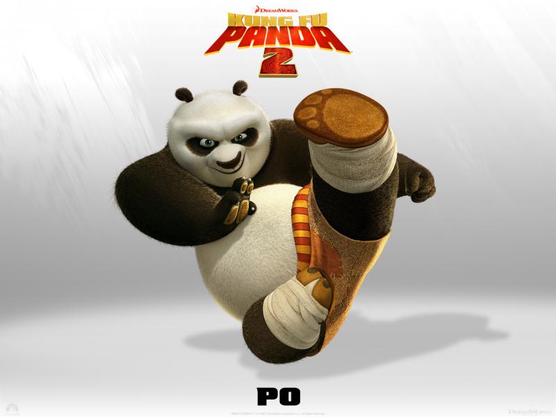 Wallpaper Kung Fu PANDA 2 PO Cinema Video