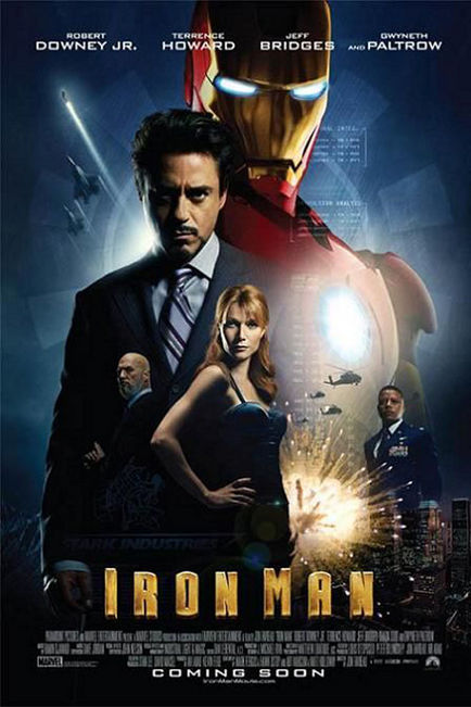 Wallpaper Iron Man Affiche du film Iron Man