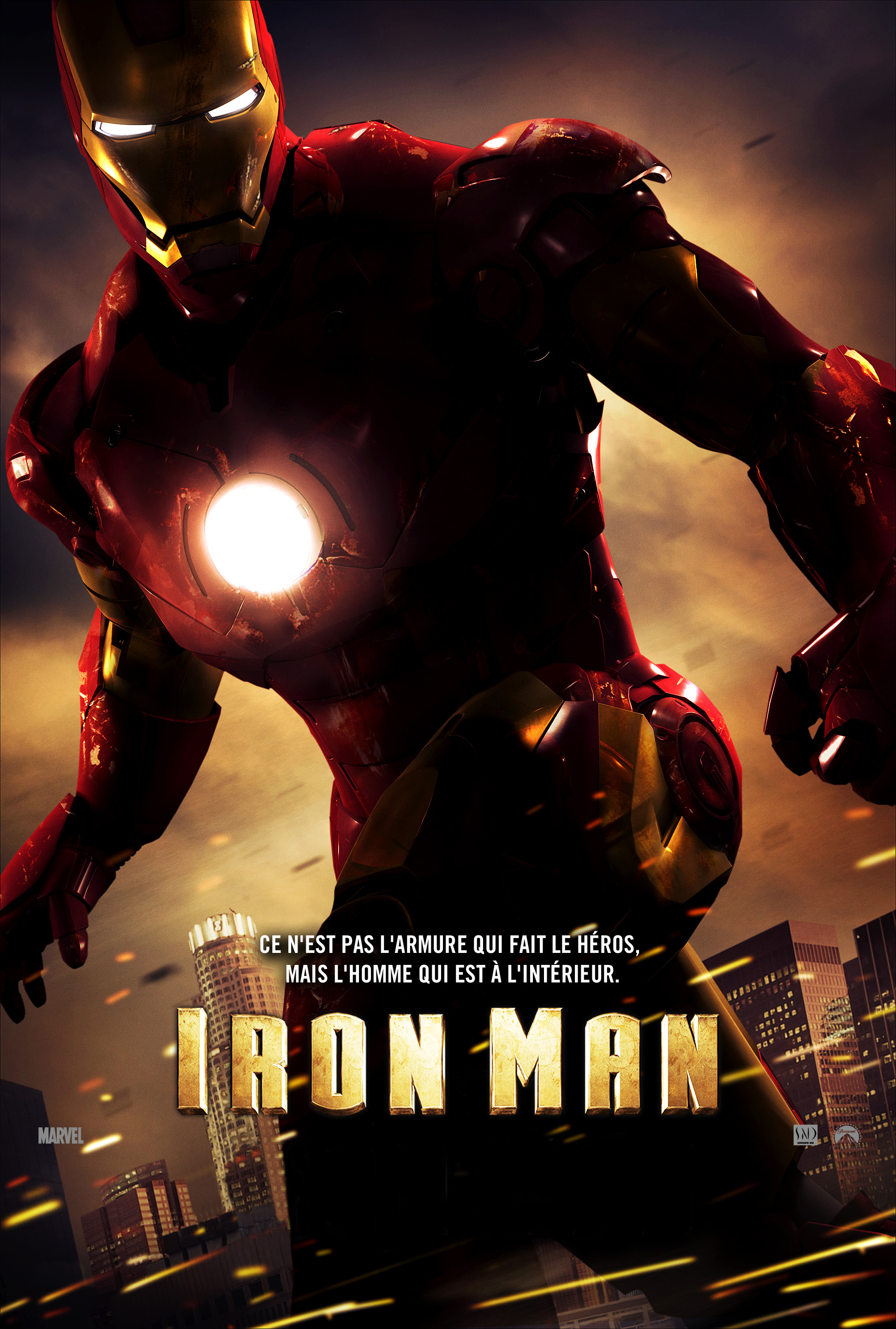 Wallpaper Iron Man Affiche du film Iron Man