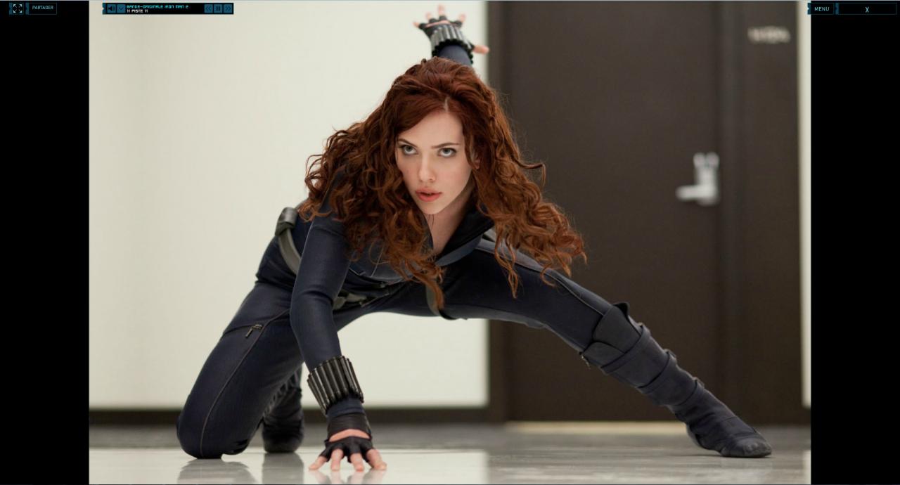 Wallpaper Iron Man 2 Natasha Romanoff Iron Man