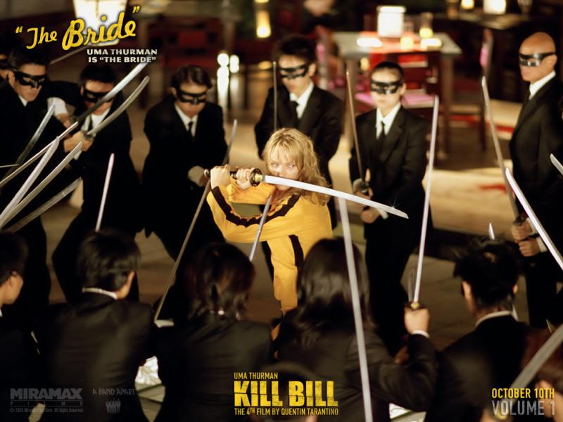 Wallpaper Kill Bill Thebride