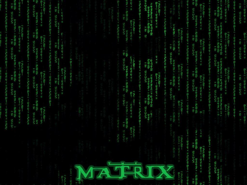 Wallpaper Matrix code