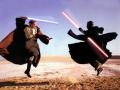 Wallpaper Star Wars Dark Maul vs Obi