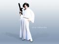 Wallpaper Star Wars Leia Organa