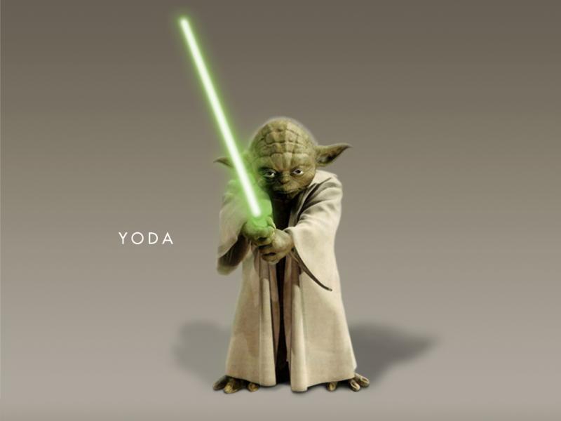 Wallpaper Maitre Yoda Star Wars