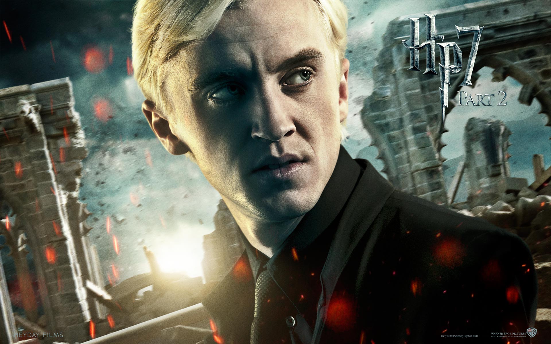 Wallpaper Harry Potter HP7 Draco