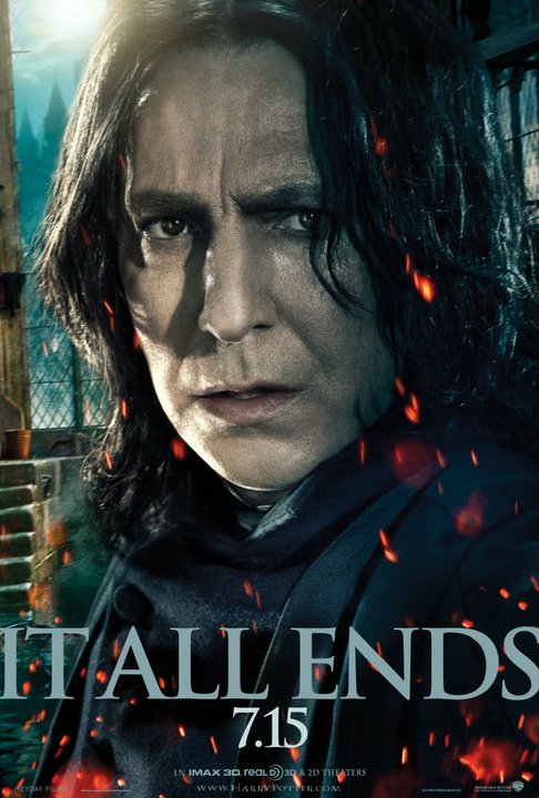 Wallpaper HP7 Part 2 poster - Snape Harry Potter