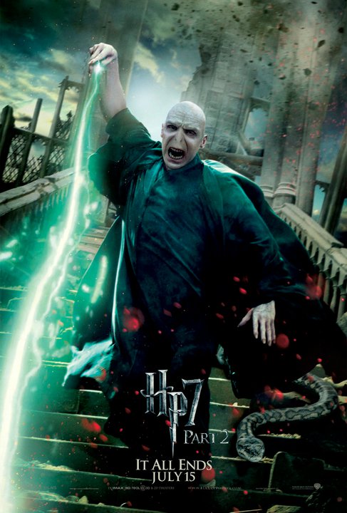 Wallpaper HP7 Part 2 poster - Voldemort Harry Potter