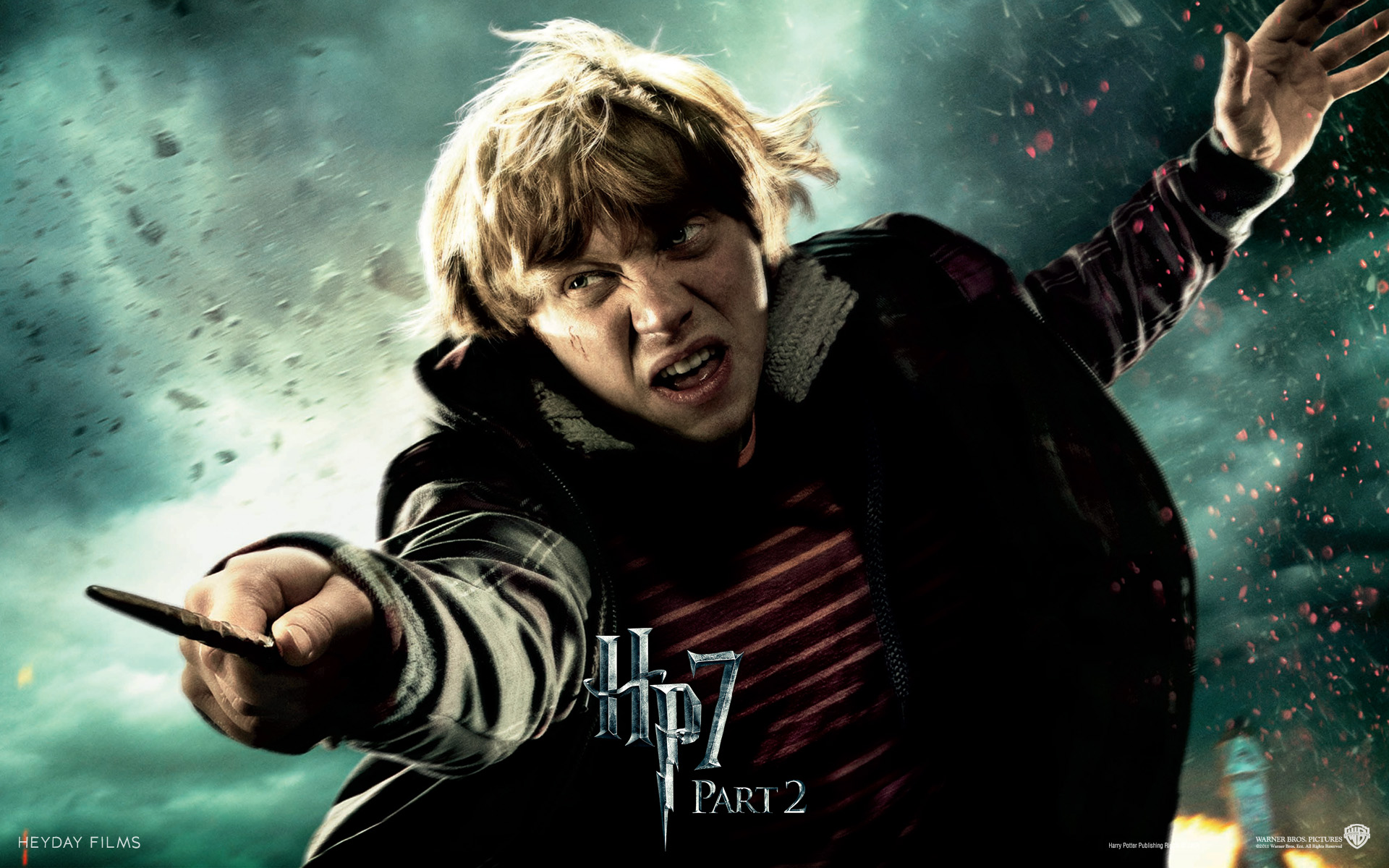 Wallpaper Harry Potter HP7 Ron Weasley - Rupert Grint