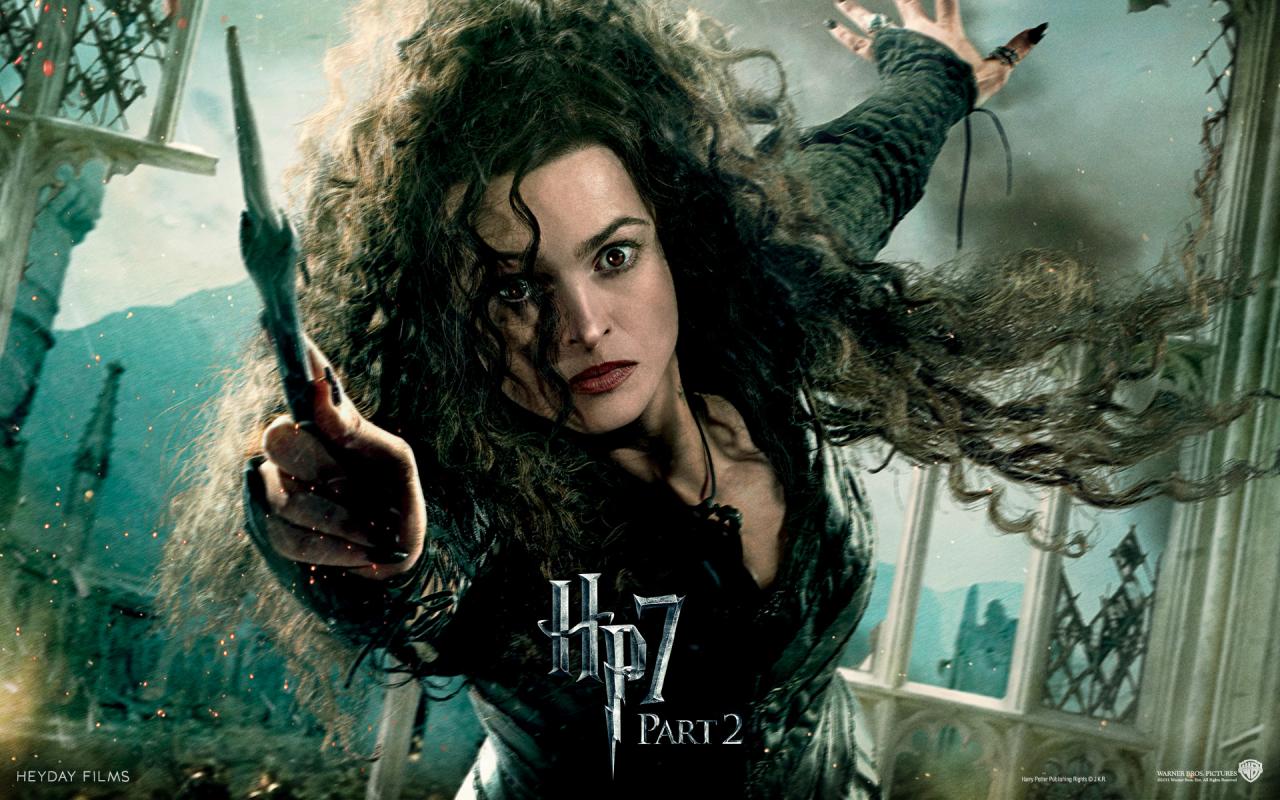 Wallpaper HP7 Bellatrix - Helena Bonham Carter Harry Potter