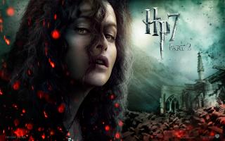 Wallpaper HP7 Bellatrix Harry Potter