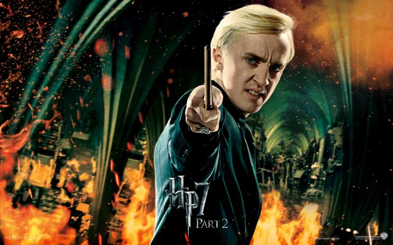 Wallpaper HP7 Draco Malfoy - Tom Felton Harry Potter