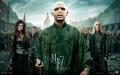 Wallpaper Harry Potter HP7 Draco Trio des forces du Mal - Bellatrix - Voldemort - Lucius