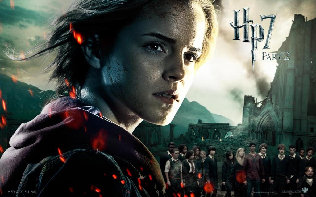 Wallpaper Harry Potter HP7 Hermione