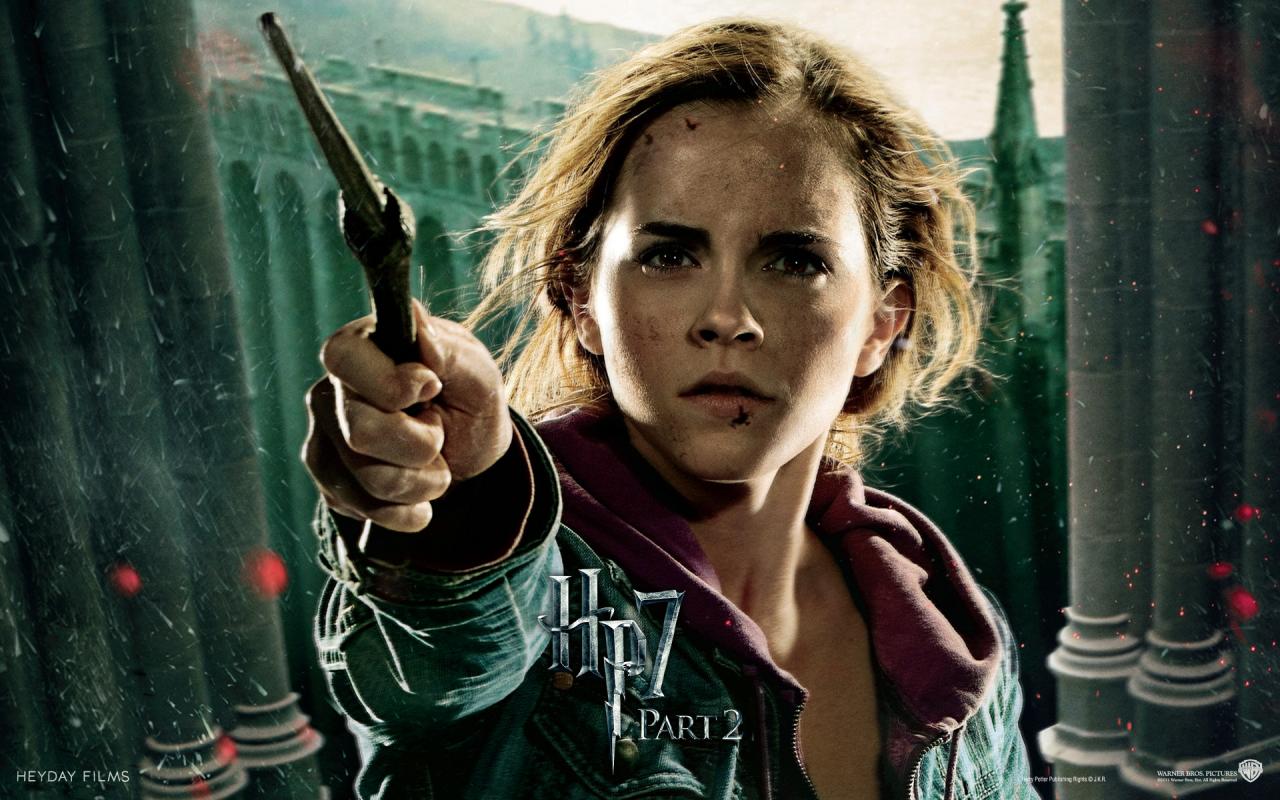 Wallpaper Harry Potter HP7 Hermione Granger - Emma Watson