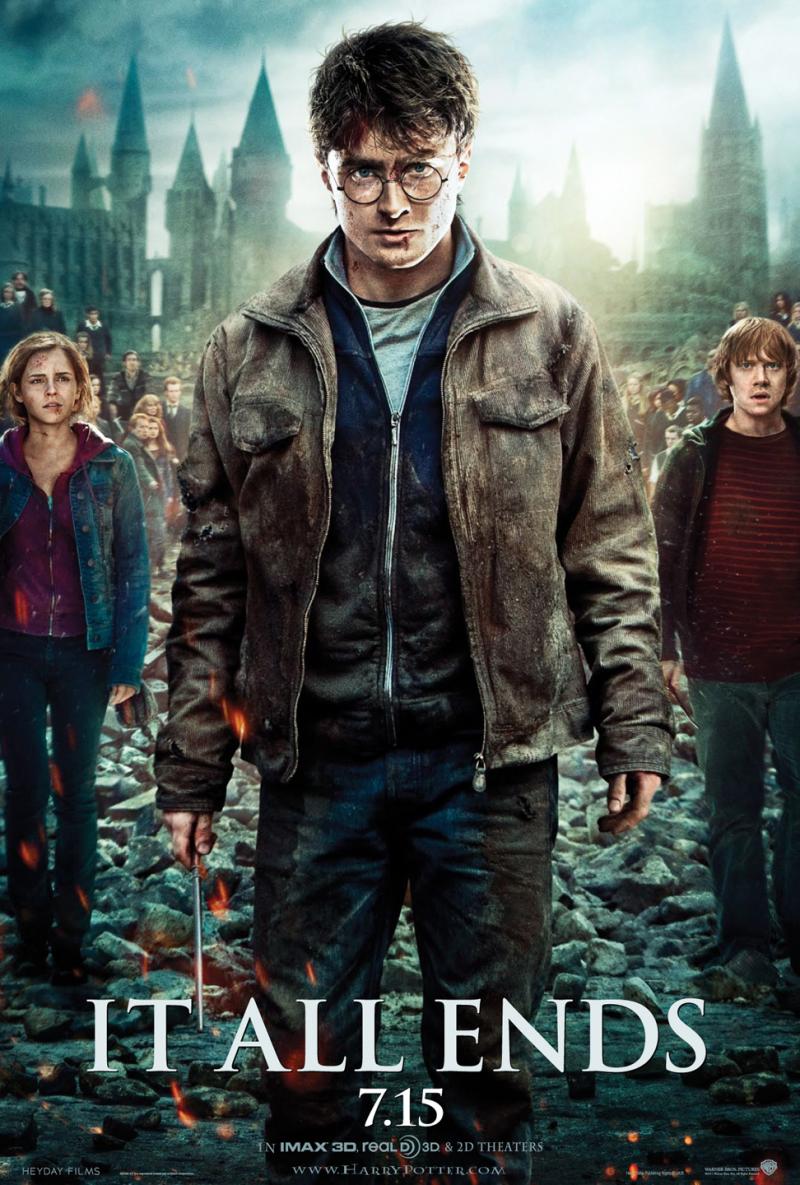 Wallpaper Harry Potter HP7 Part 2 poster - Harry