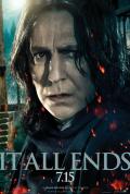 Wallpaper Harry Potter HP7 Part 2 poster - Snape