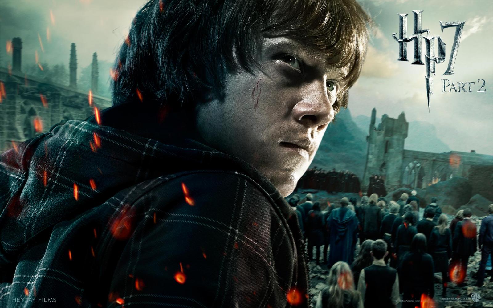 Wallpaper Harry Potter HP7 Ron