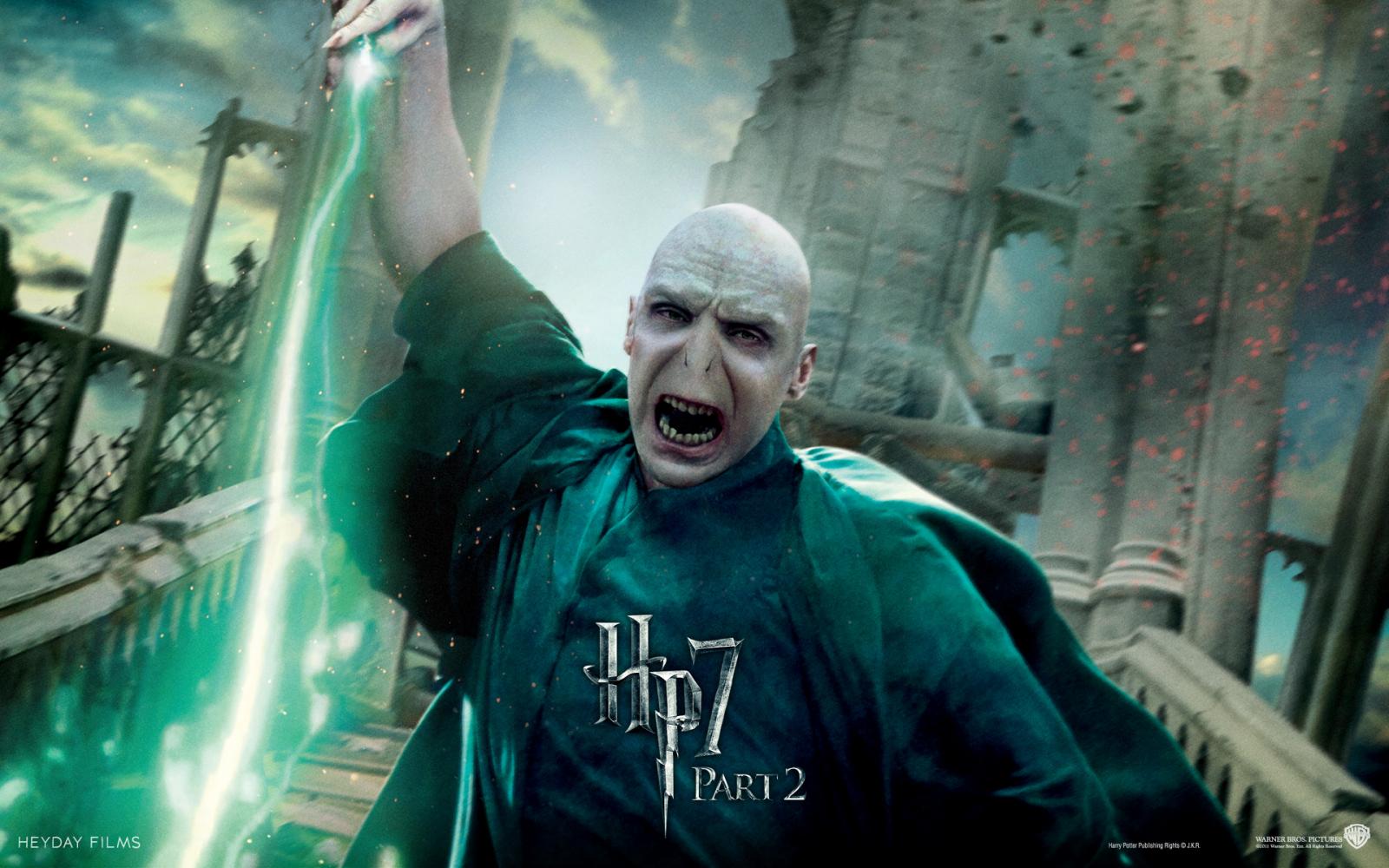 Wallpaper Harry Potter HP7 Voldemort